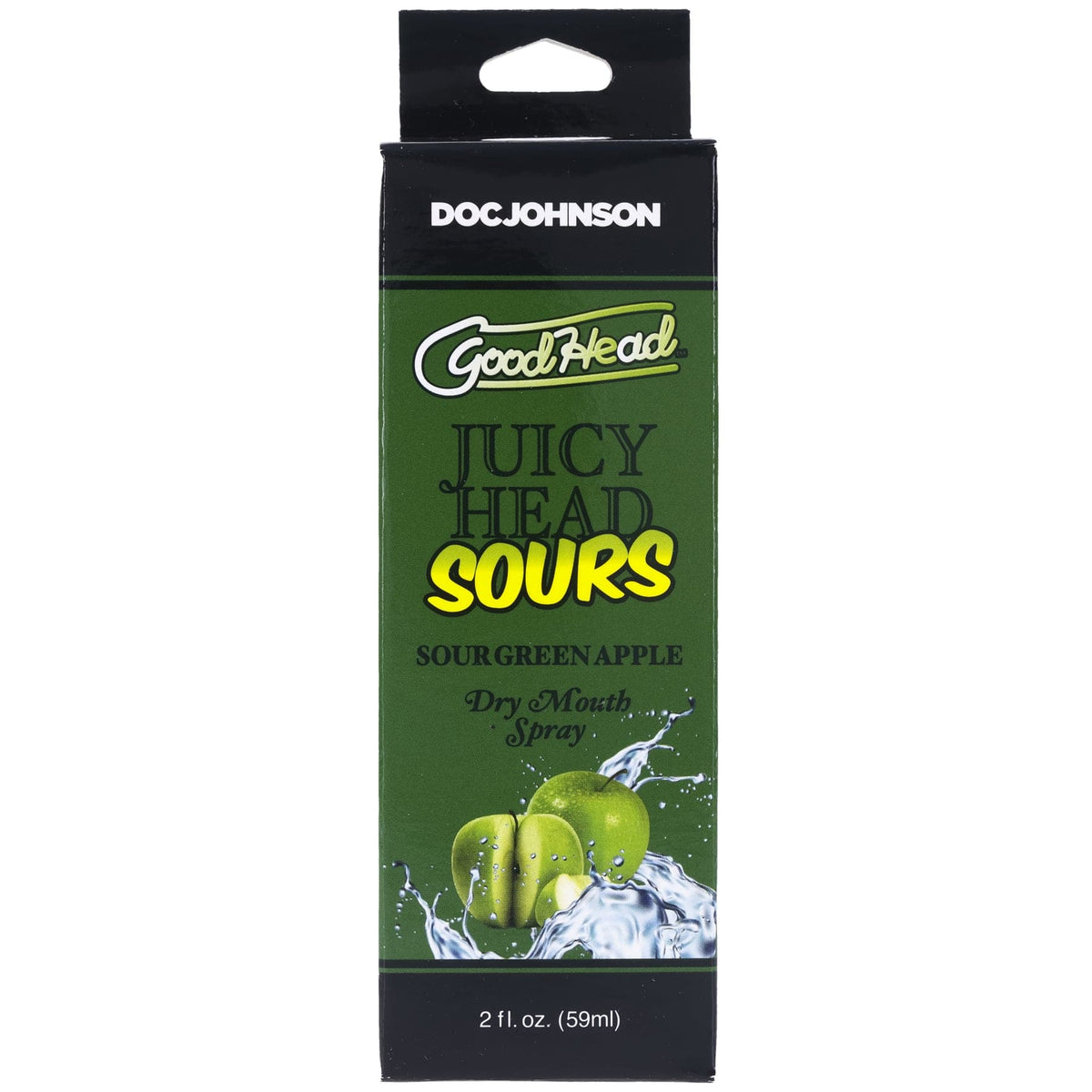 Goodhead - Juicy Head - Spray para boca seca - Manzana verde agria - 2 Oz