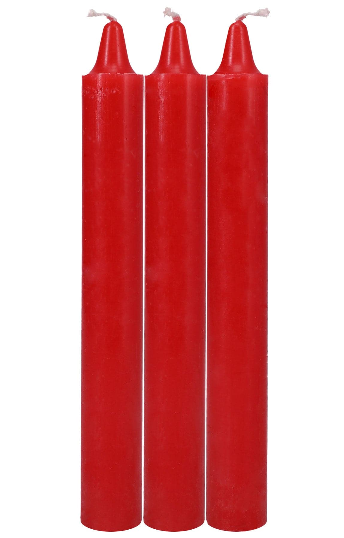 japanese drip candles 3 pack red