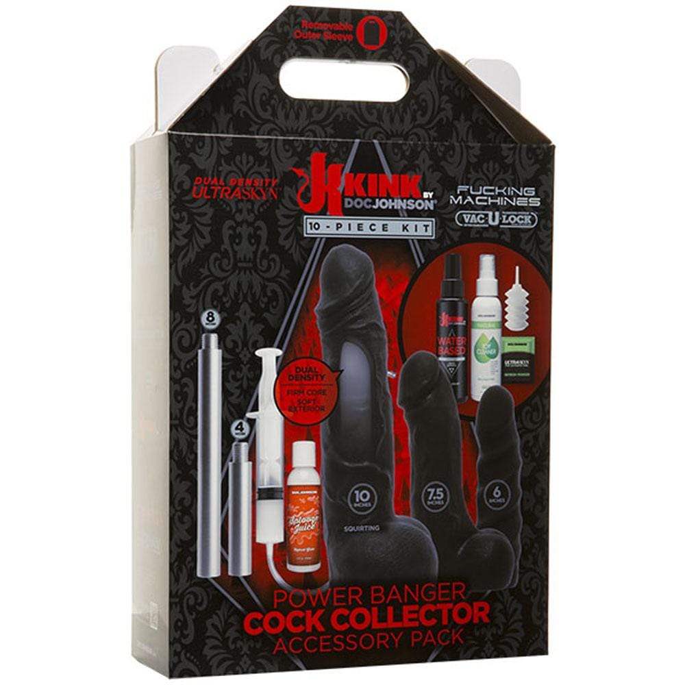 power banger cock collector accessory pack 8 piece kit