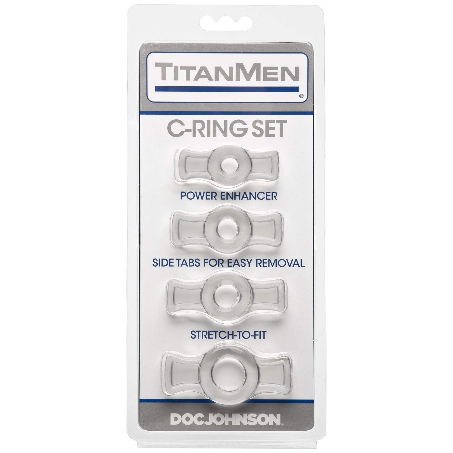 Titanmen Tools Cock Ring Set - Clear Default Title