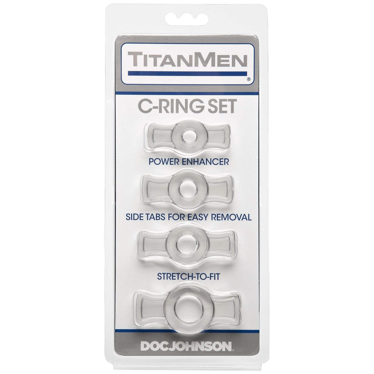 titanmen tools cock ring set clear