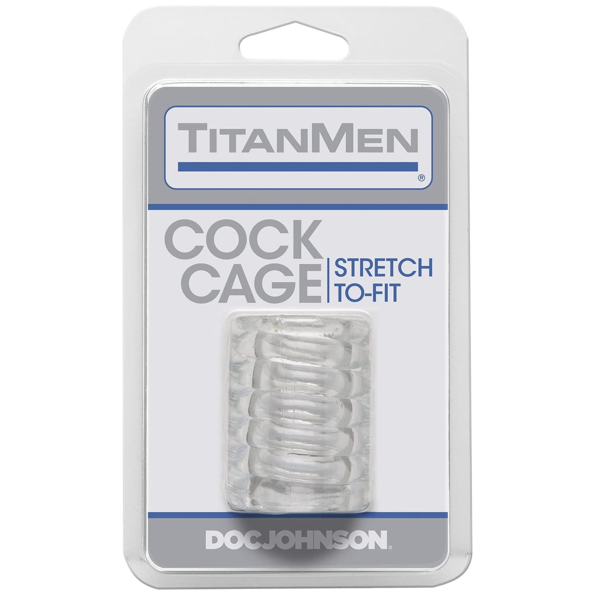 titanmen cock cage clear