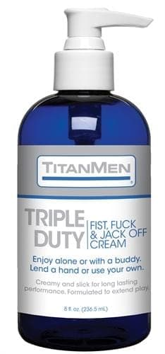 titanmen triple duty fist fuck and jack off cream bulk 8 fl oz