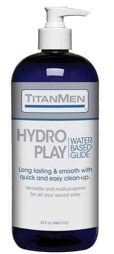 titanmen hydro play water based glide bulk 32 fl oz