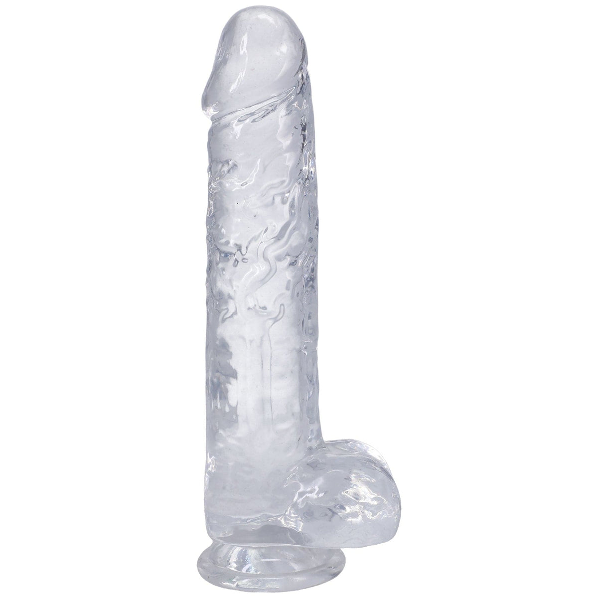 really big dick in a bag 10 inch clear