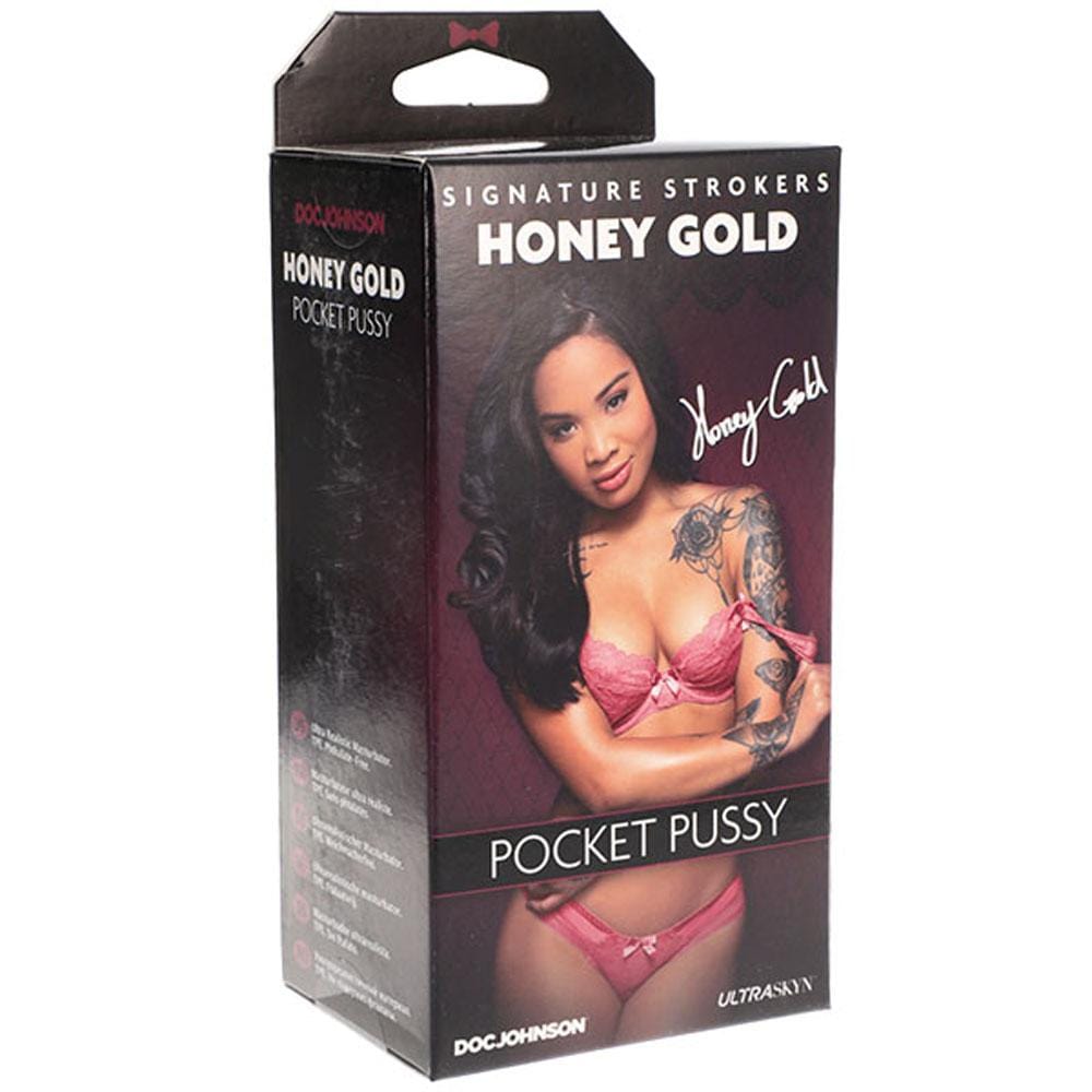 Signature Strokers - Honey Gold - Ultraskyn Pocket Pussy Default Title