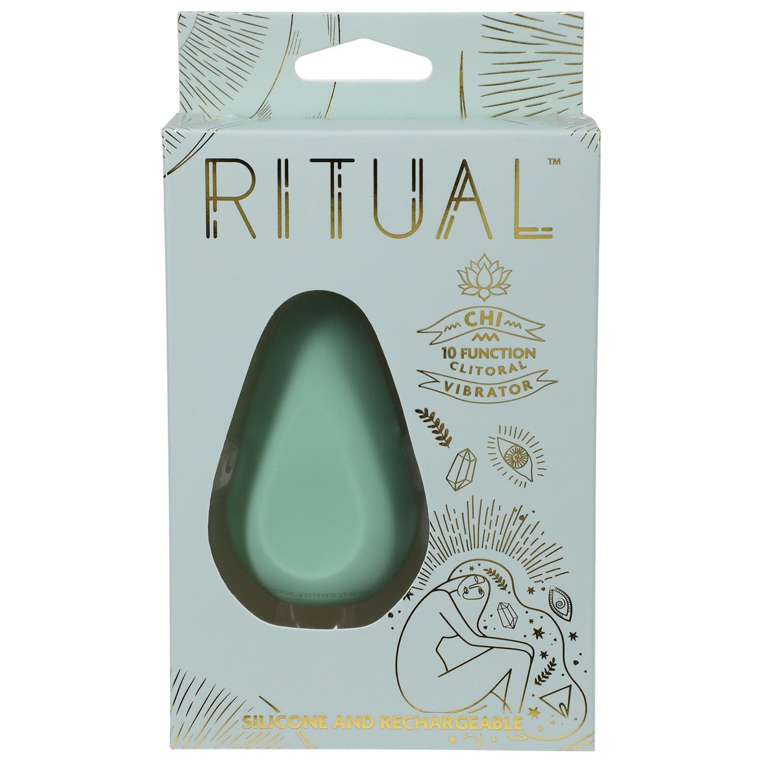 Ritual - Chi - Rechargeable Silicone Clit Vibe - Mint Default Title