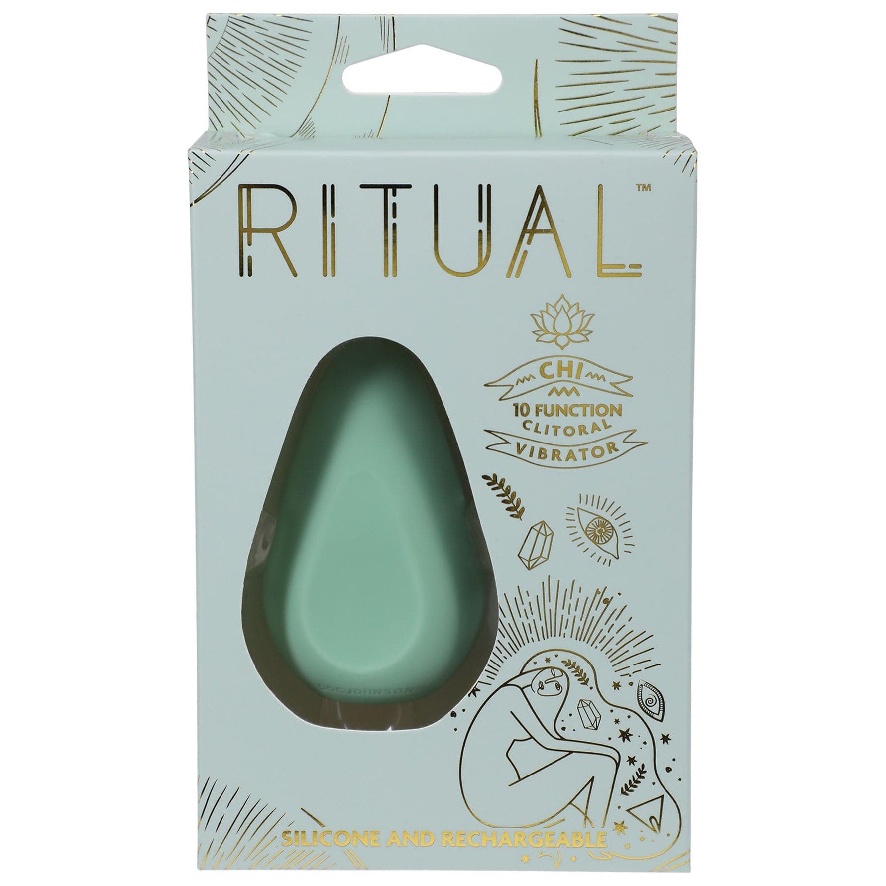 Ritual - Chi - Rechargeable Silicone Clit Vibe - Mint Default Title