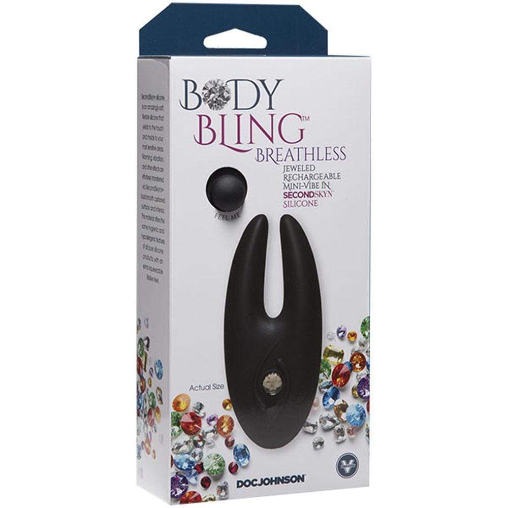 body bling clit cuddler mini vibe in second skin silicone silver