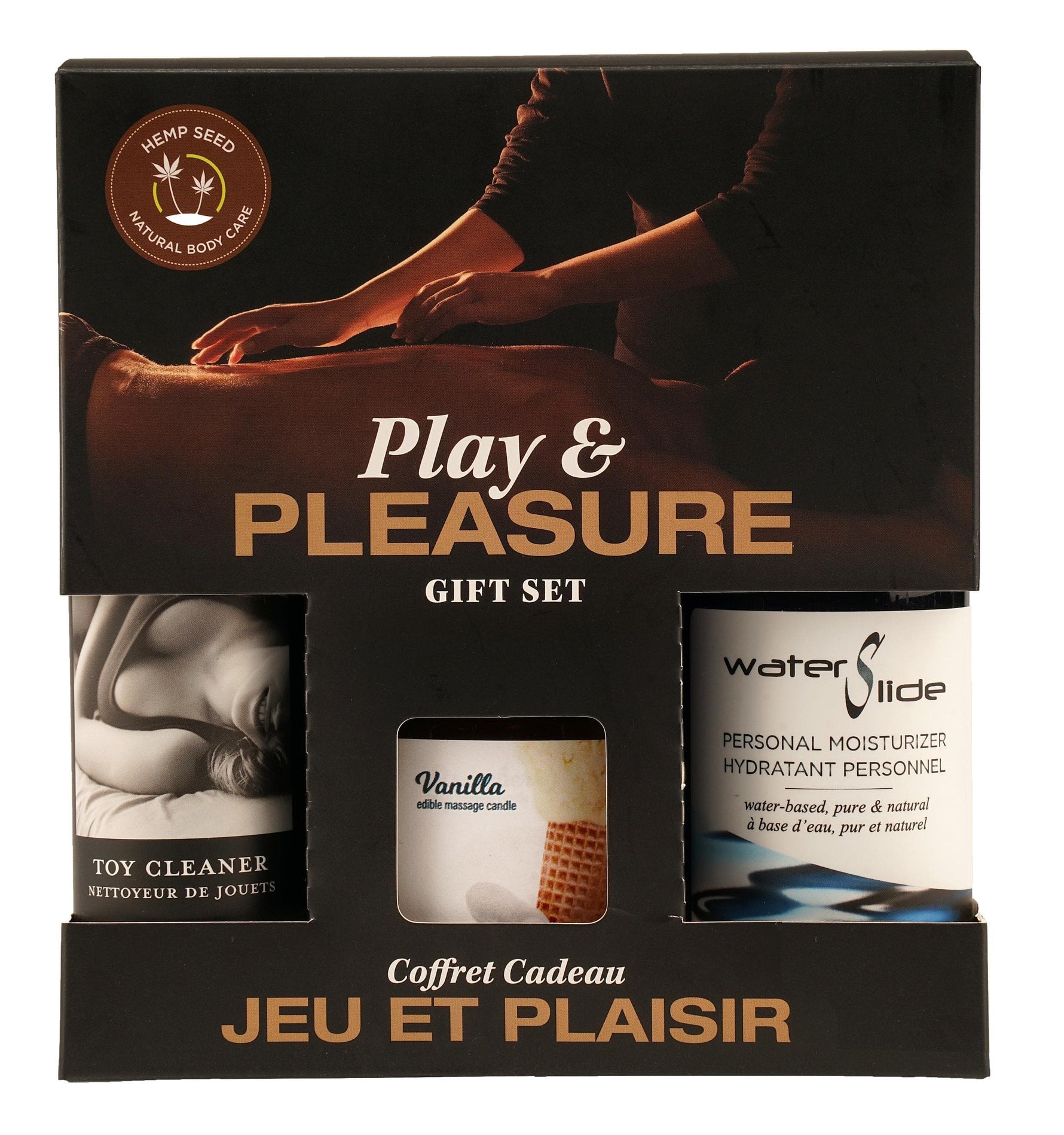 Hemp Seed by Night Play and Pleasure Gift Set - Vanilla Default Title