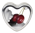 Edible Heart Candle - Cherry - 4 Oz. Default Title