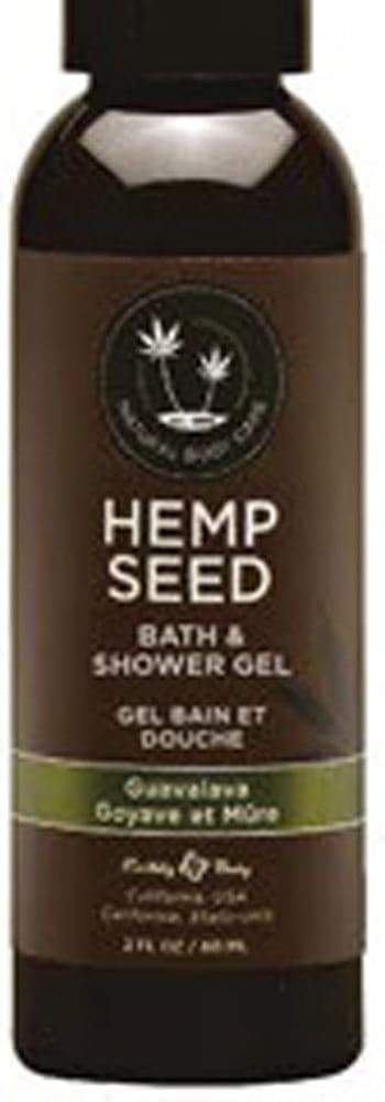 Hemp Seed Bath and Shower Gel - Guavalava 2 Fl. Oz- 60ml Default Title