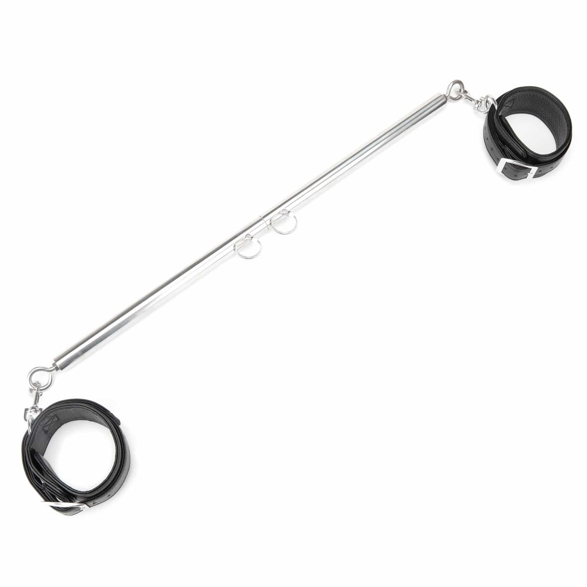 expandable spreader bar set 35 47 with detachable leatherette cuffs
