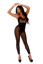 Crochet Bodystocking - One Size - Black Default Title