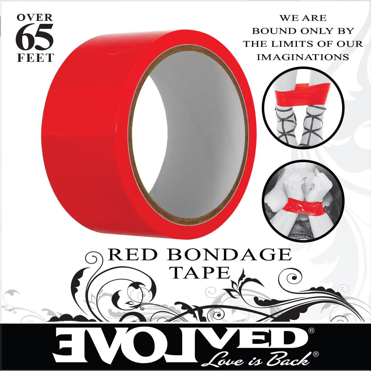 bondage tape red 1