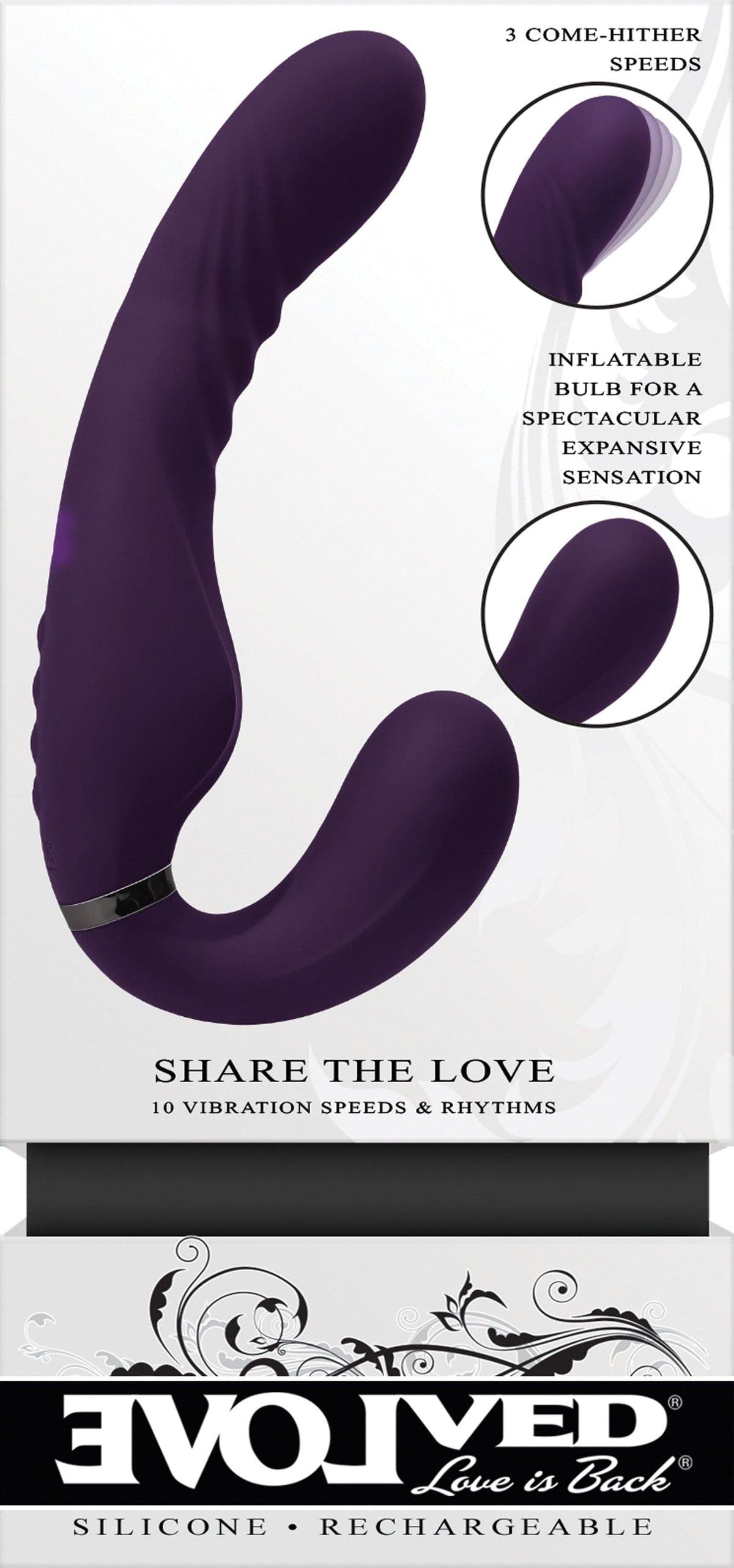 Comparte el amor - Púrpura