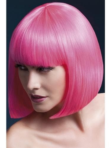 elise wig neon pink