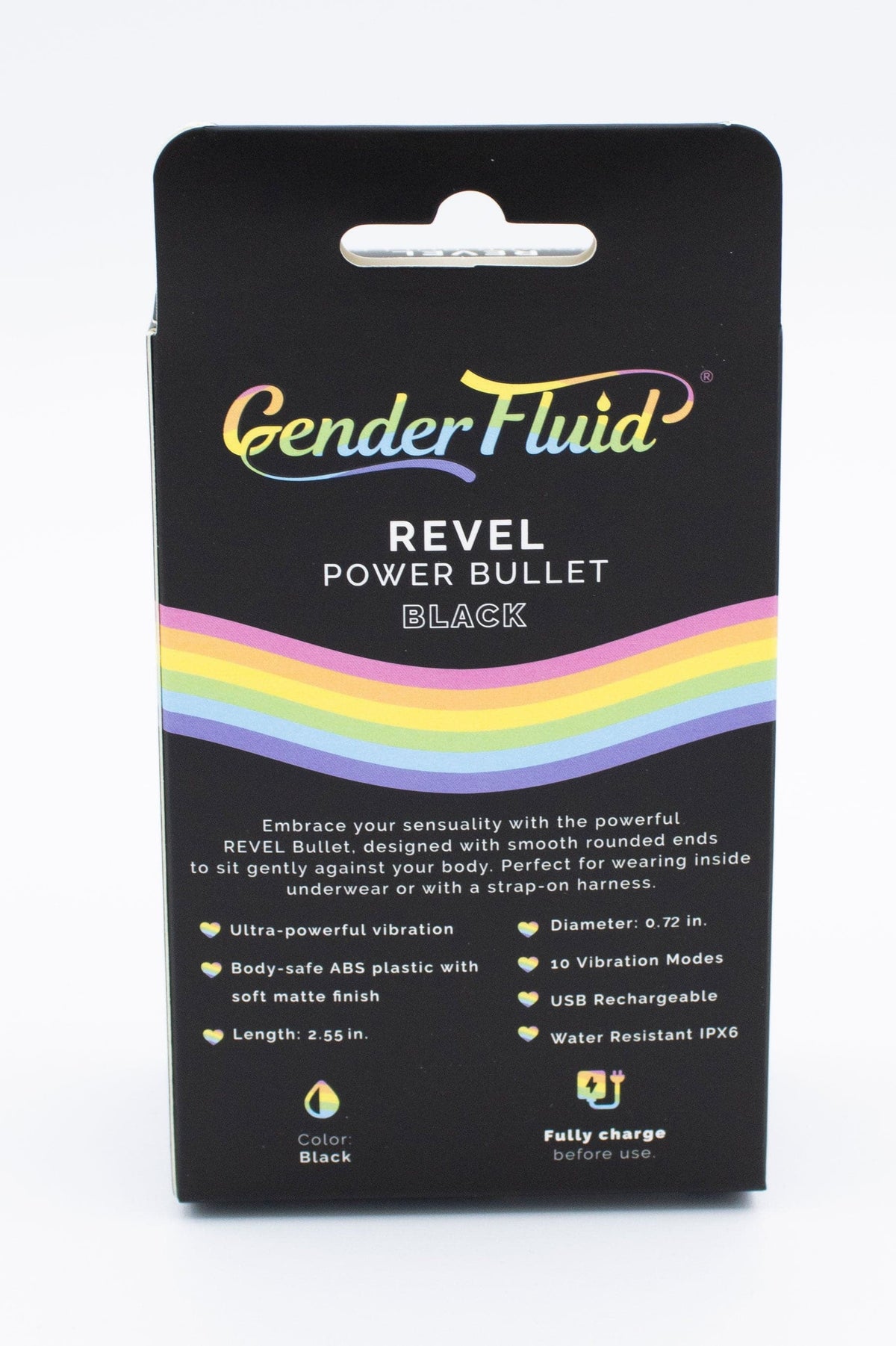 gender fluid revel power bullet matte black