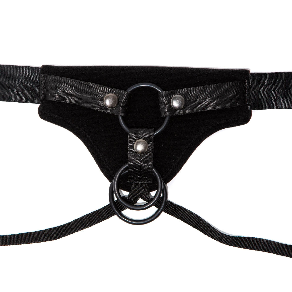 gender fluid skylar strap on harness black