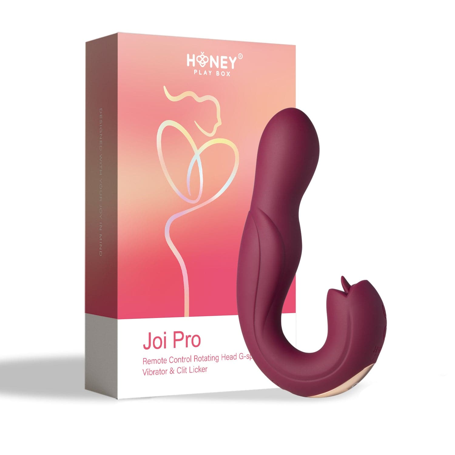 Joi Pro - Remote Control G-Spot and Clit Stimulator - Maroon Default Title