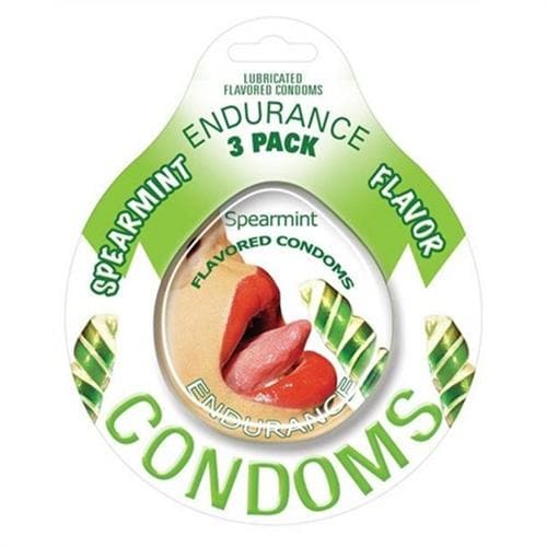 Endurance Condoms - Spearmint - 3 Pack Default Title