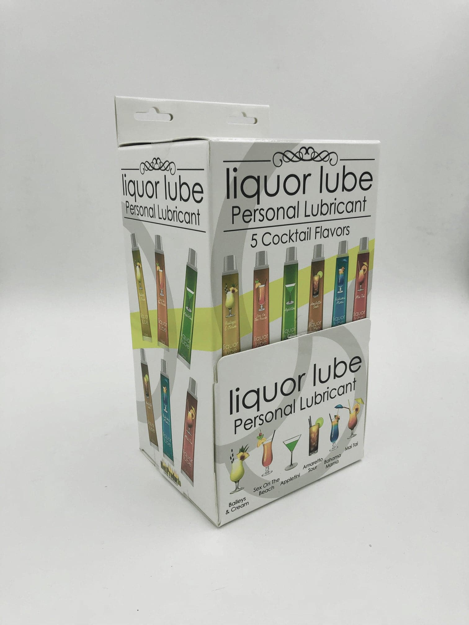 Liquor Lube Assorted Flavors 72 Pcs Display - Display - 6 Cocktail Flavors - 10ml Tubes Default Title