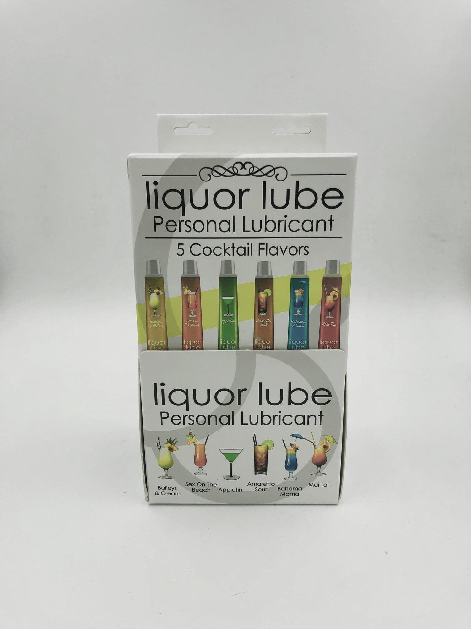 Liquor Lube Assorted Flavors 72 Pcs Display - Display - 6 Cocktail Flavors - 10ml Tubes