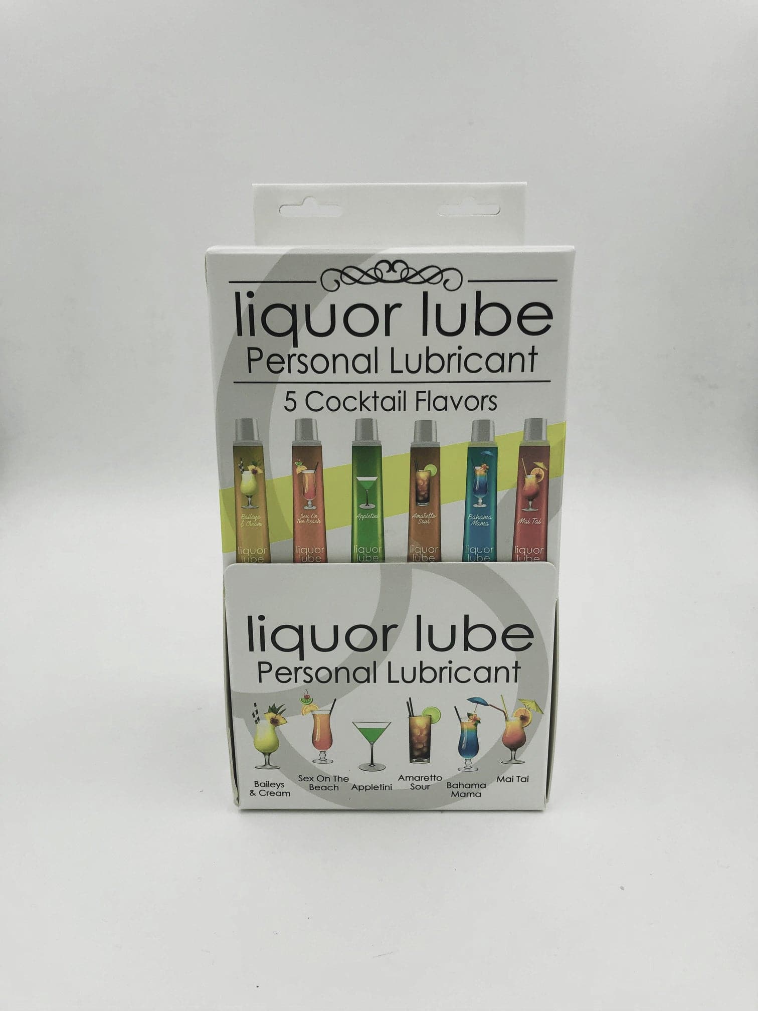 Liquor Lube Assorted Flavors 72 Pcs Display - Display - 6 Cocktail Flavors - 10ml Tubes