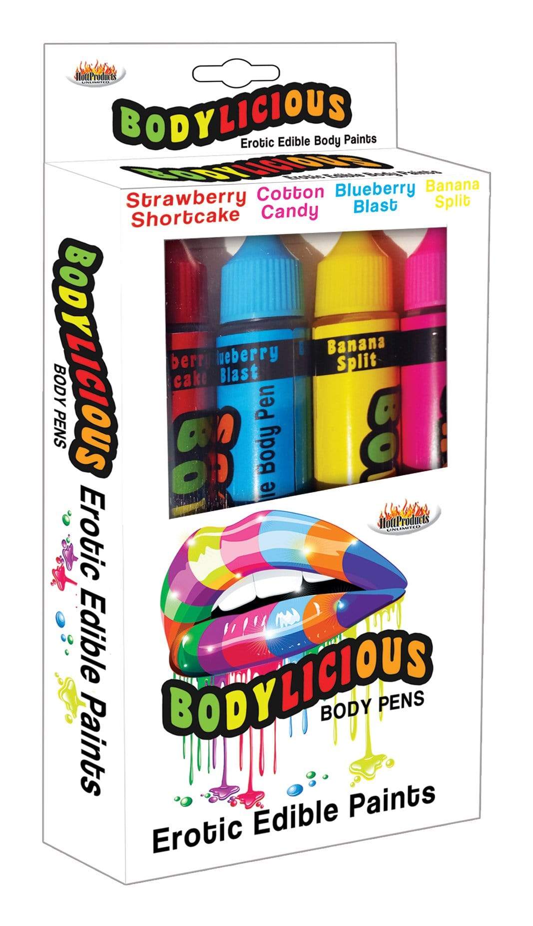 Bodylicious Edible Body Pens - 4pk. - Assorted Flavors Default Title