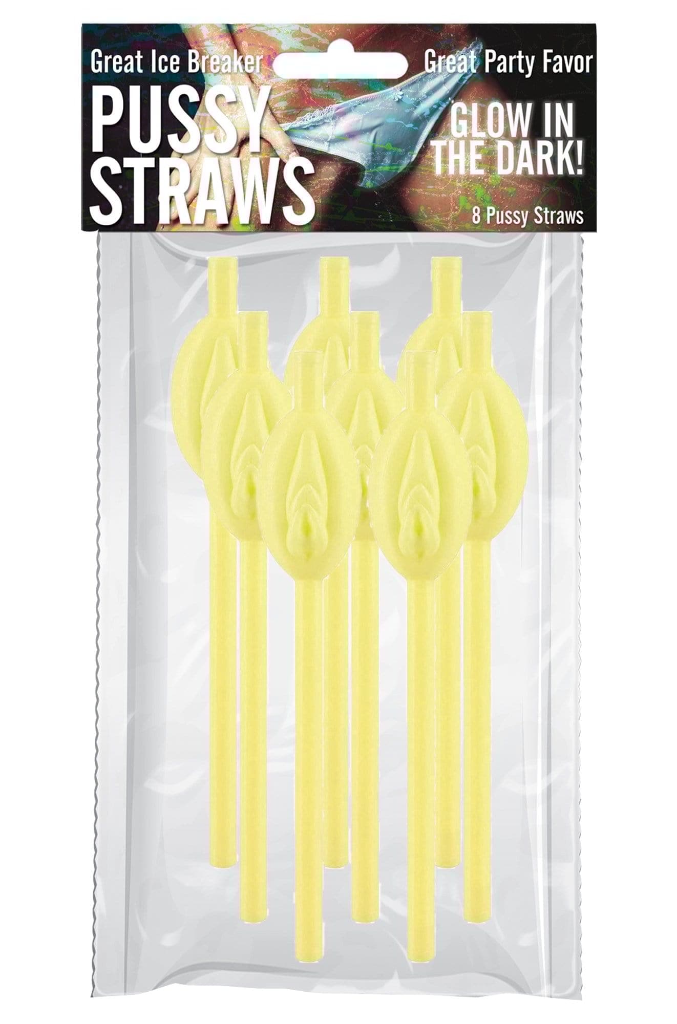 pussy straws glow in the dark
