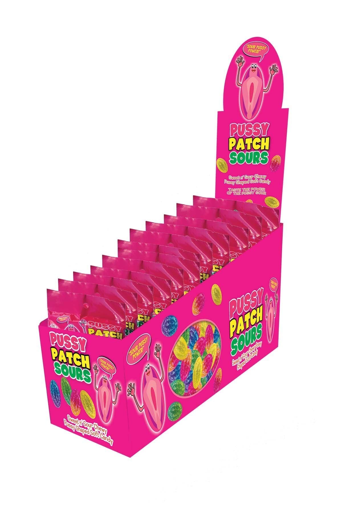 pussy patch sours 12 piece display