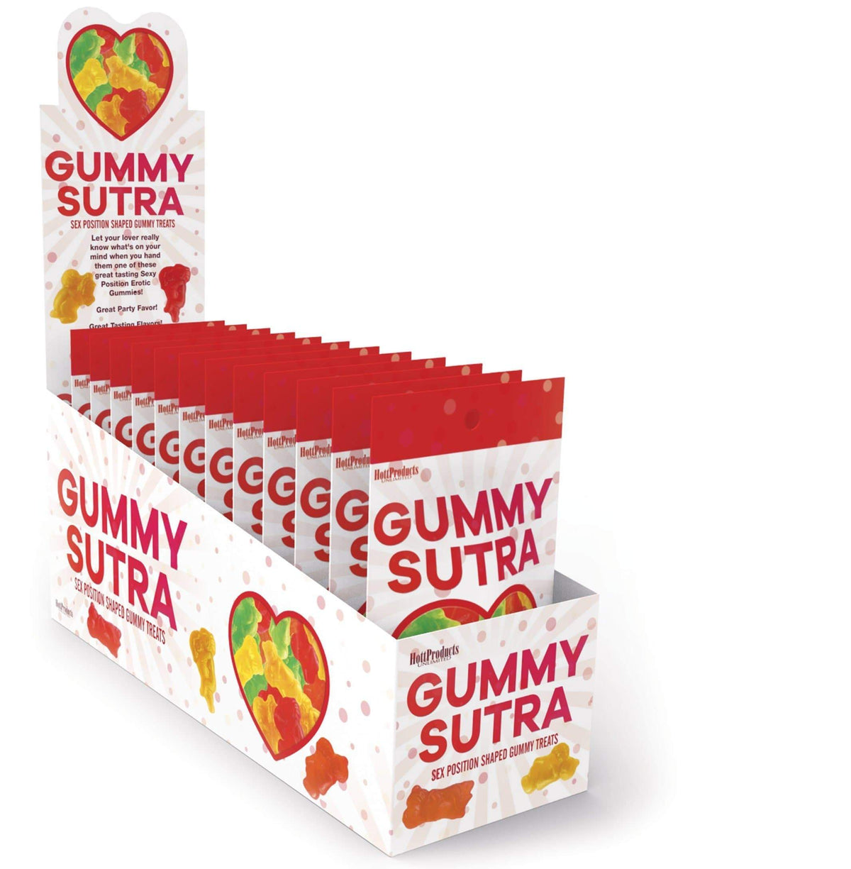 gummy sutra 12 piece p o p display