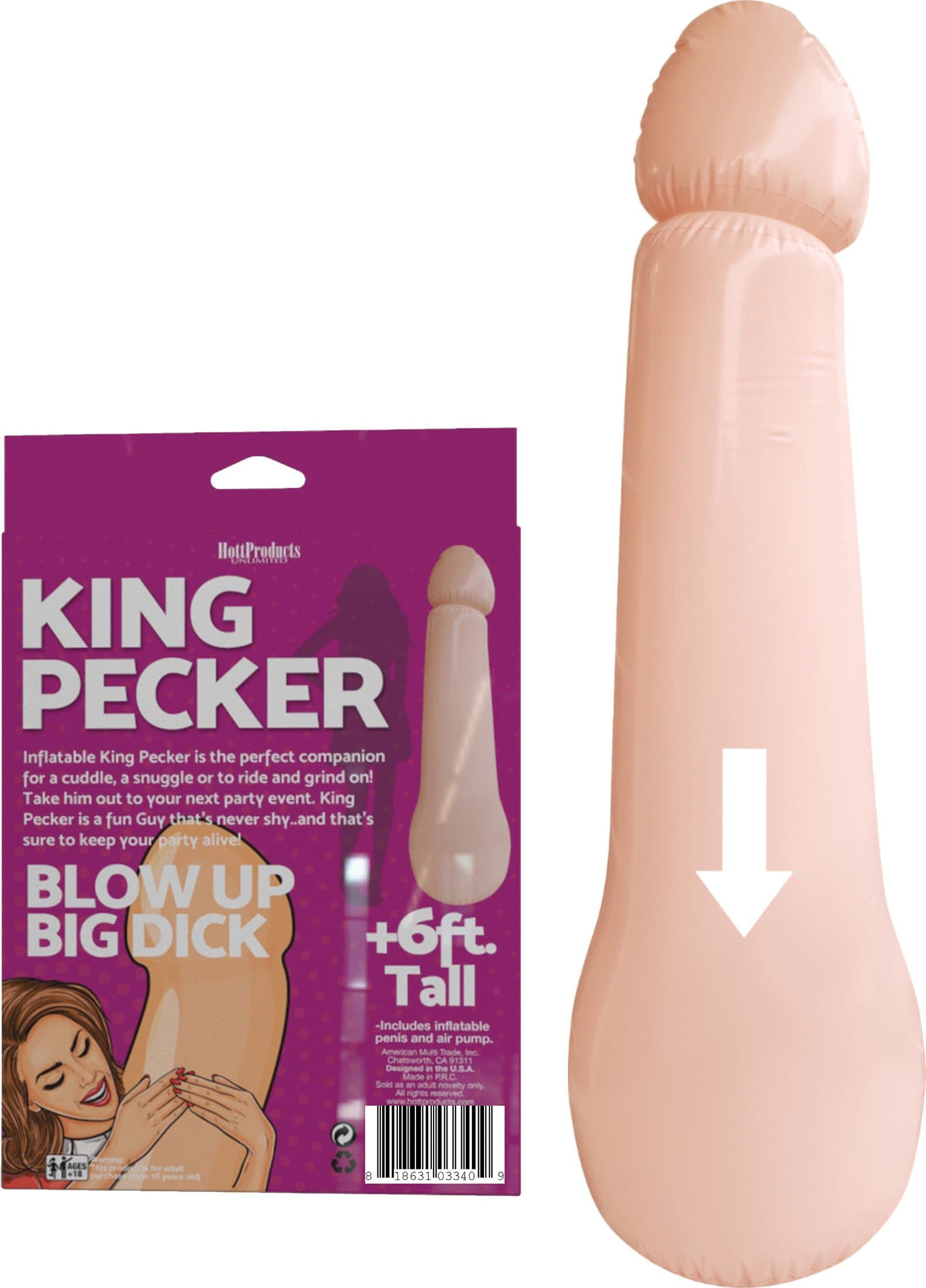 Bachelorette Party - King Pecker- Giant Inflatable Penis