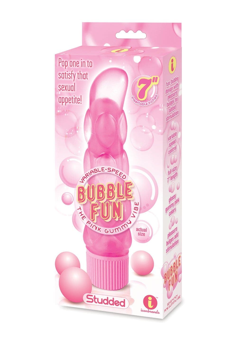 the 9s bubble fun studded gummy vibe