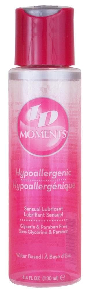 id moments hypoallergenic water based lubricant 4 4 fl oz 130ml