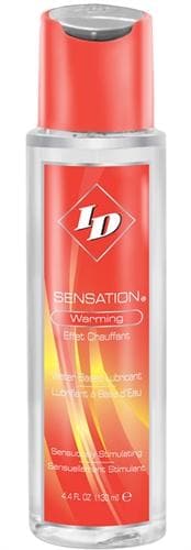 id sensation warming water based lubricant 4 4 oz