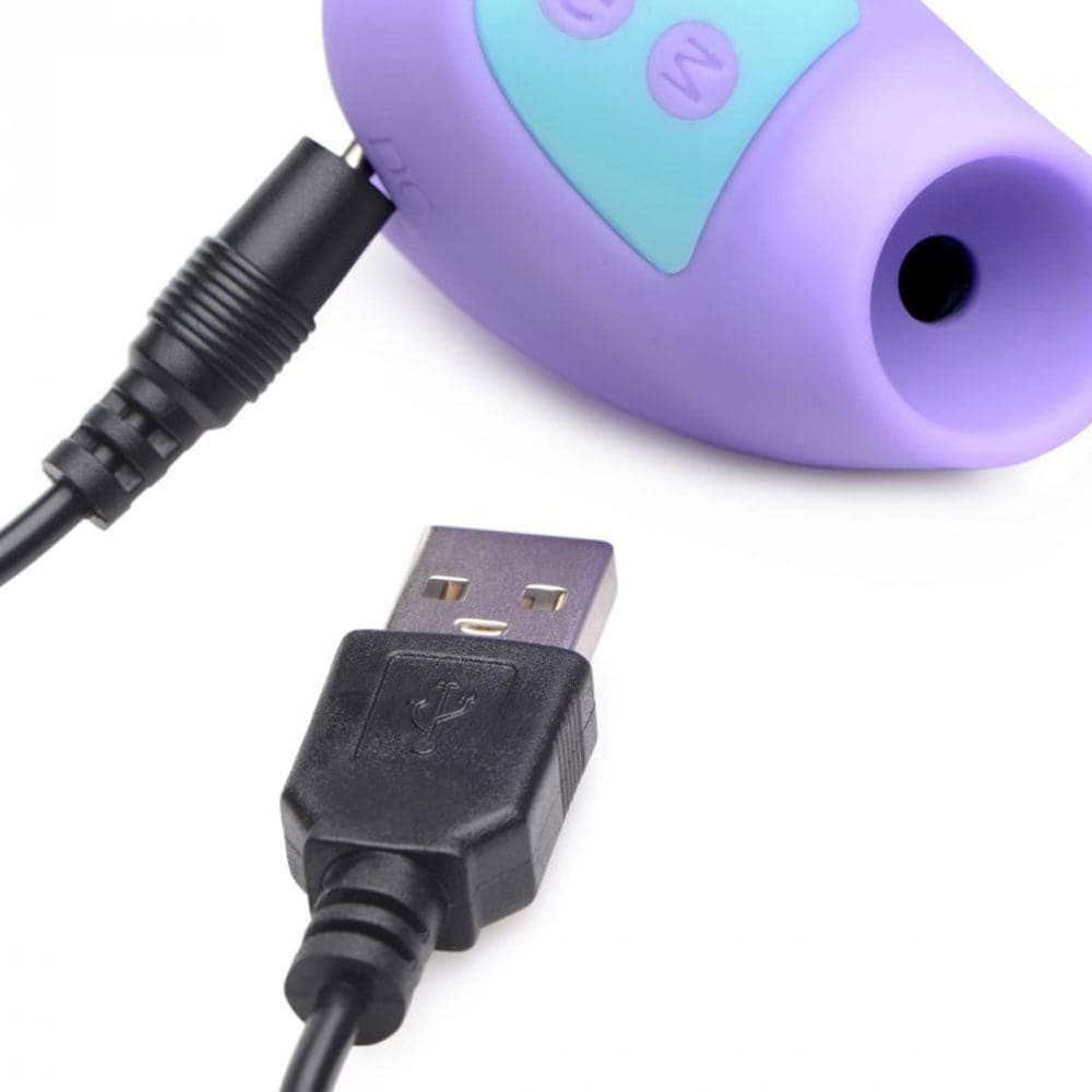shegasm mini 12x mini silicone clit stimulator purple