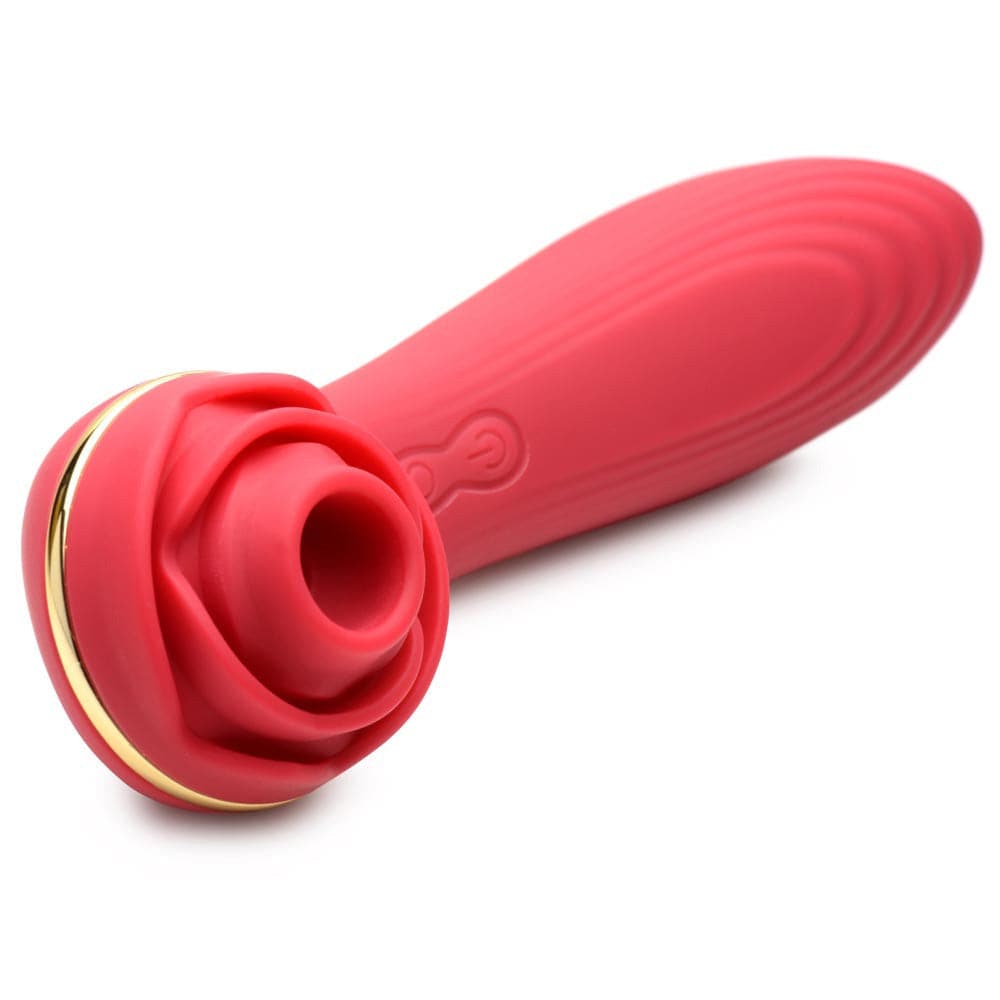 bloomgasm passion petals 10x suction rose vibrator red