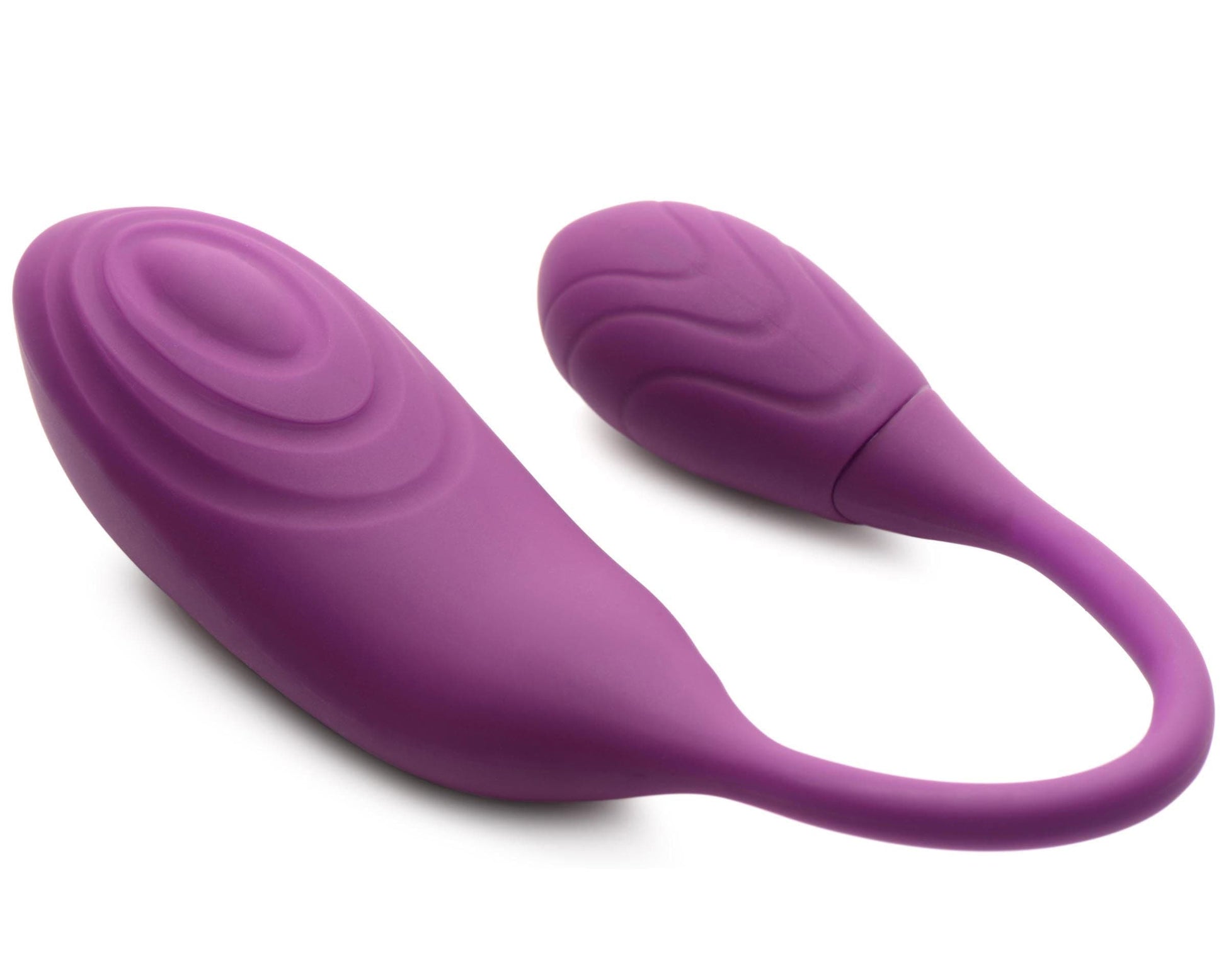 slim pulse 7x pulsing clit stimulator and vibrating egg purple