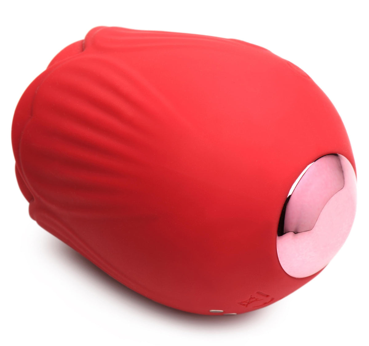 bloomgasm french rose licking and vibrating stimulator red