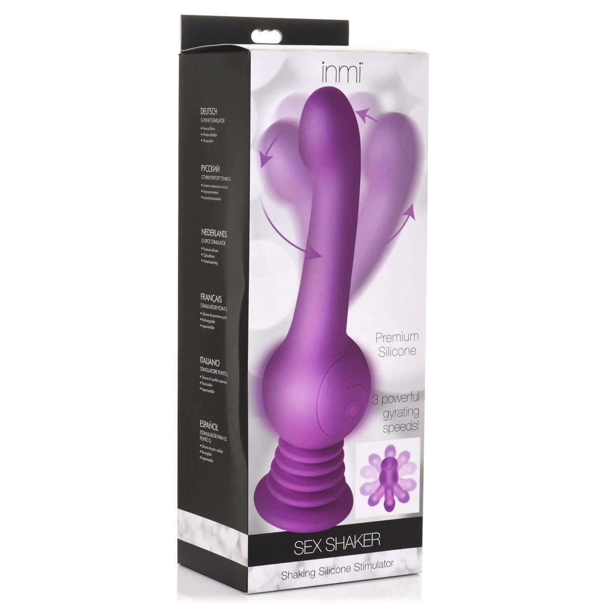 sex shaker shaking silicone stimulator purple