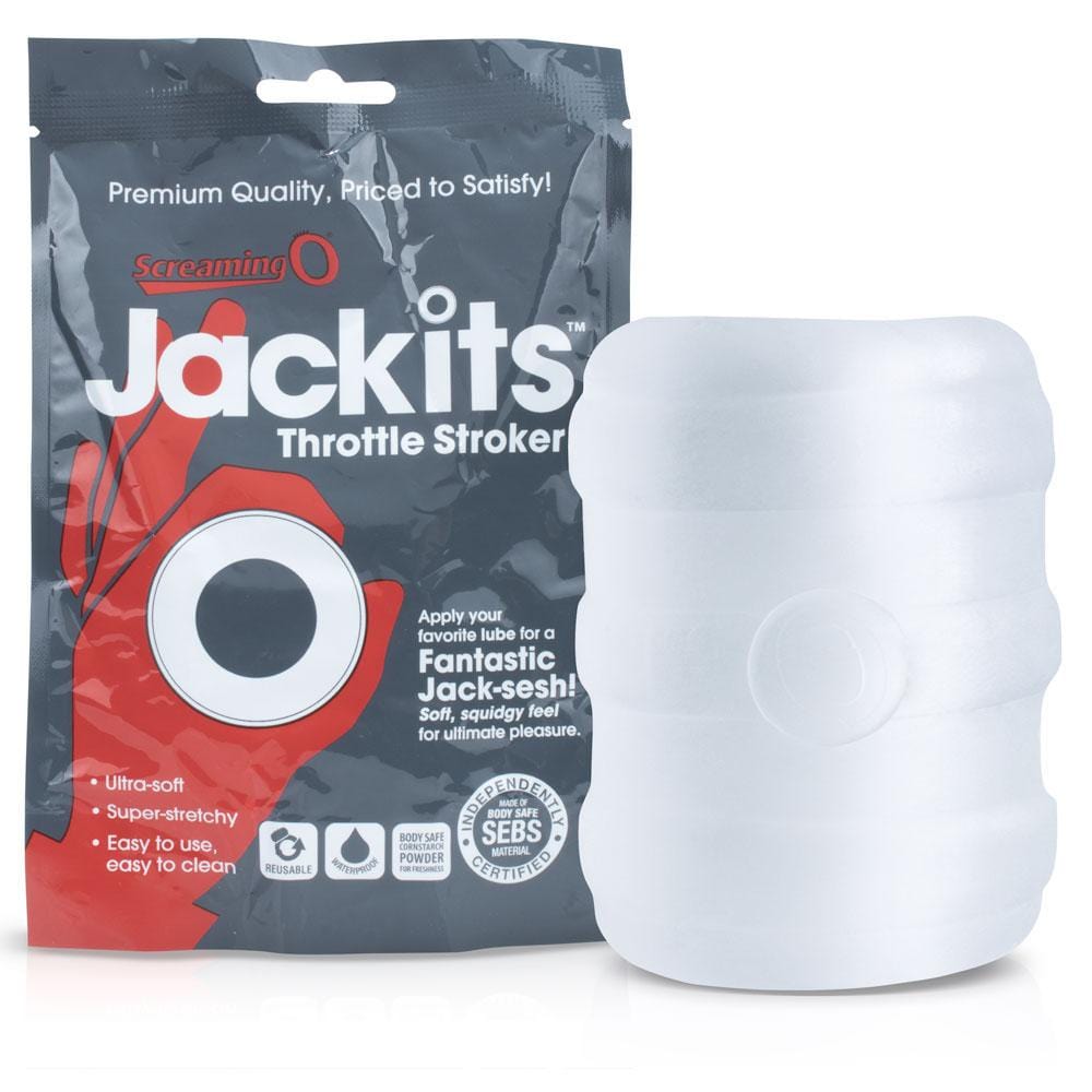 Jackits Throttle Stroker - Clear - Each Default Title