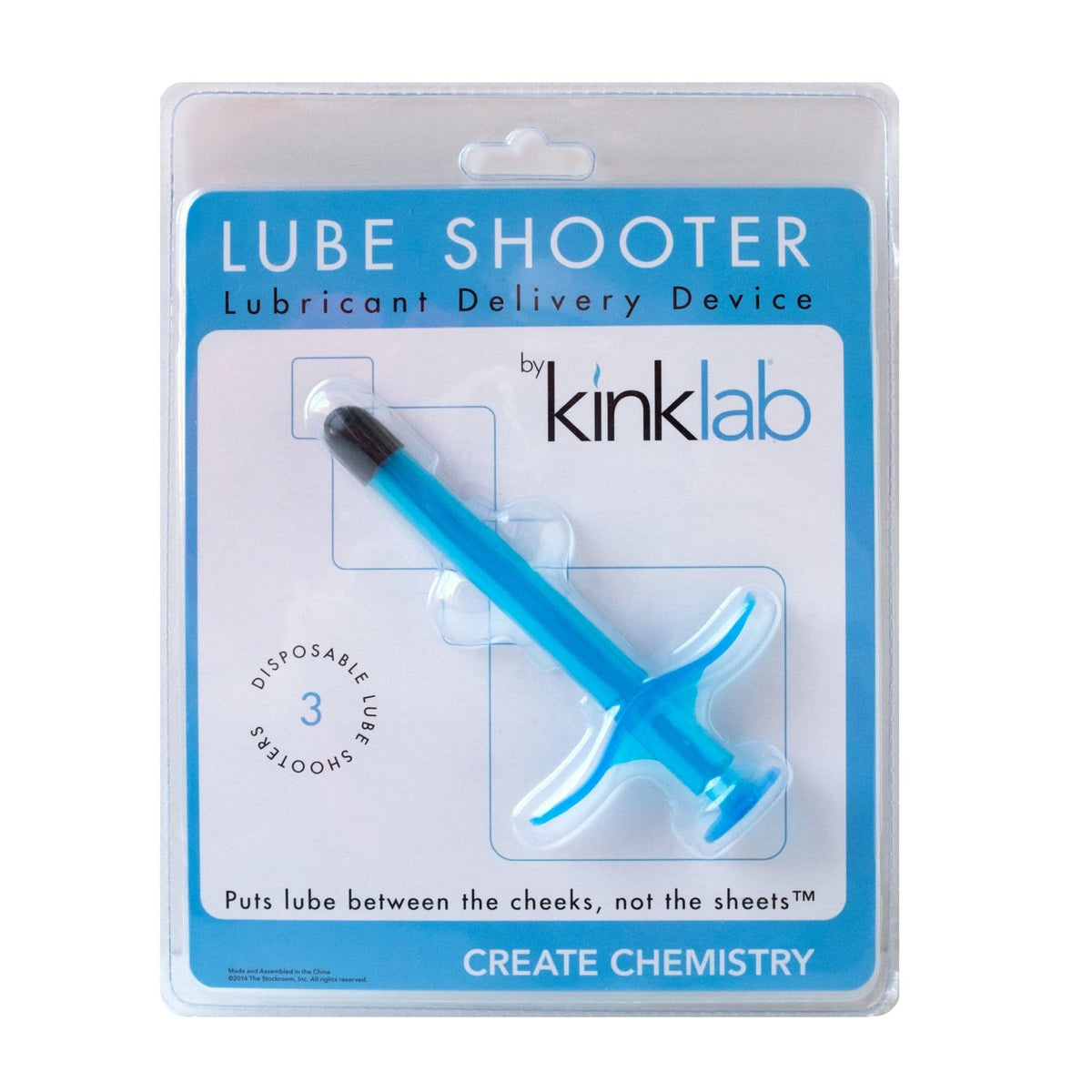 lube shooter blue