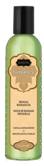 Naturals Massage Oil - Vanilla Sandalwood 8 Fl. Oz. Default Title