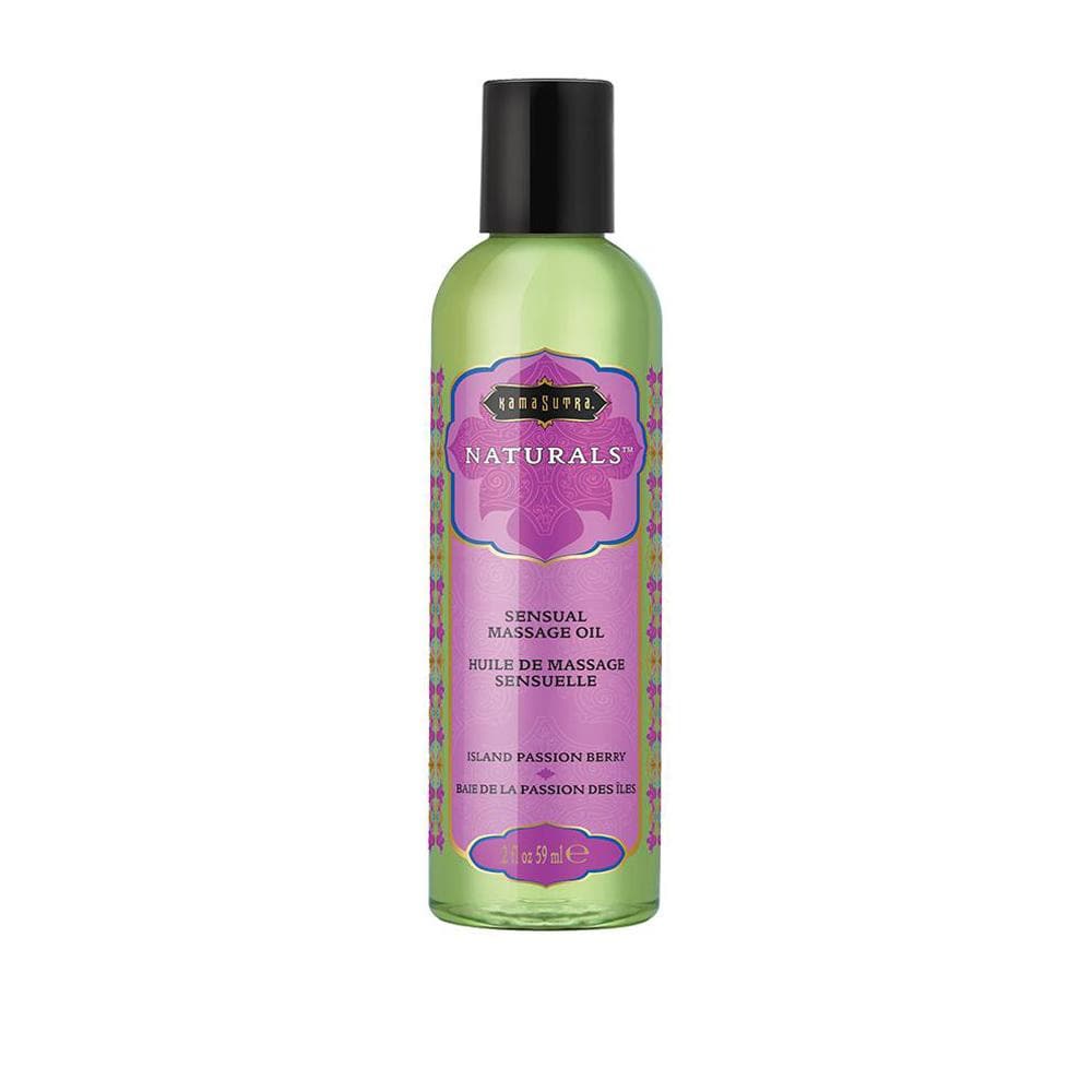 Naturals Massage Oil - Island Passion Berry - 2 Fl Oz (59 ml) Default Title