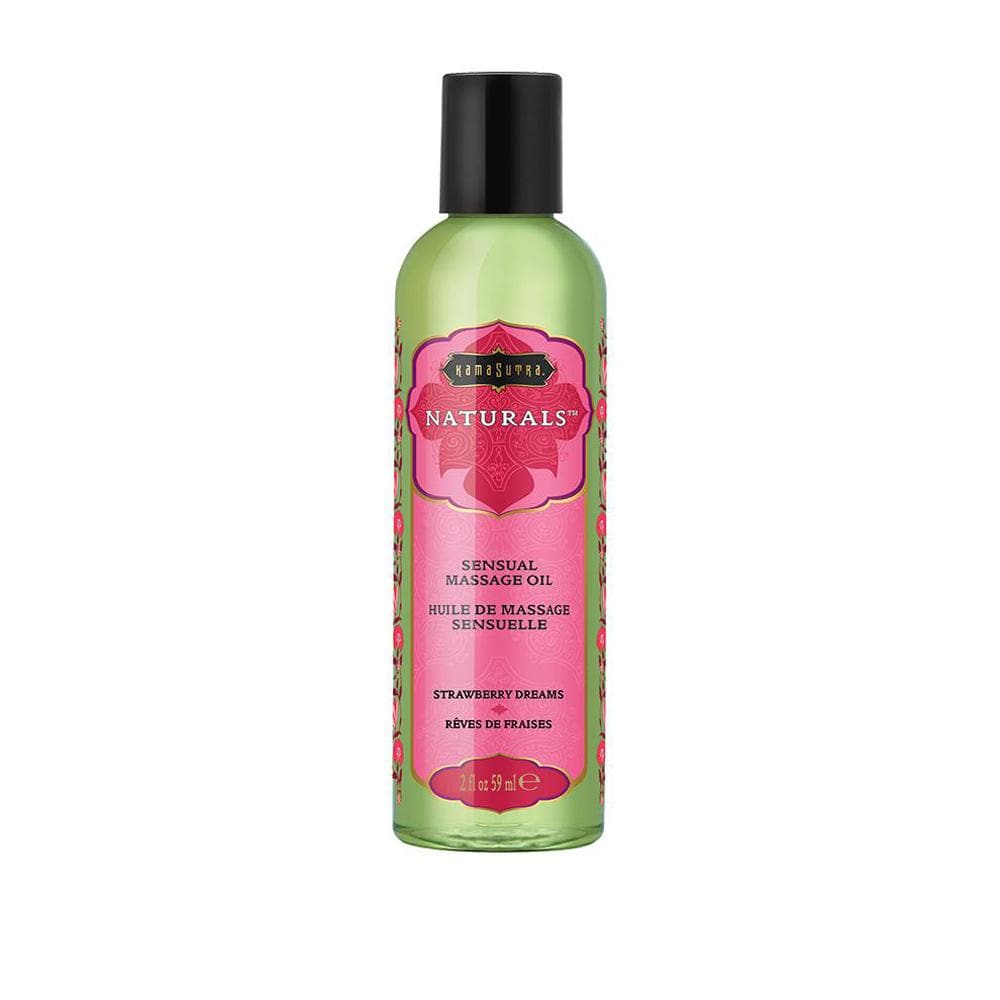 Naturals Massage Oil - Strawberry Dreams - 2 Fl Oz (59 ml) Default Title