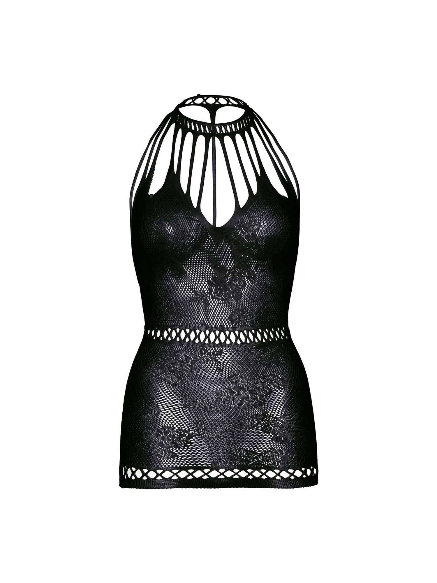 Lasting Love Lace Mini Dress - One Size - Black Default Title