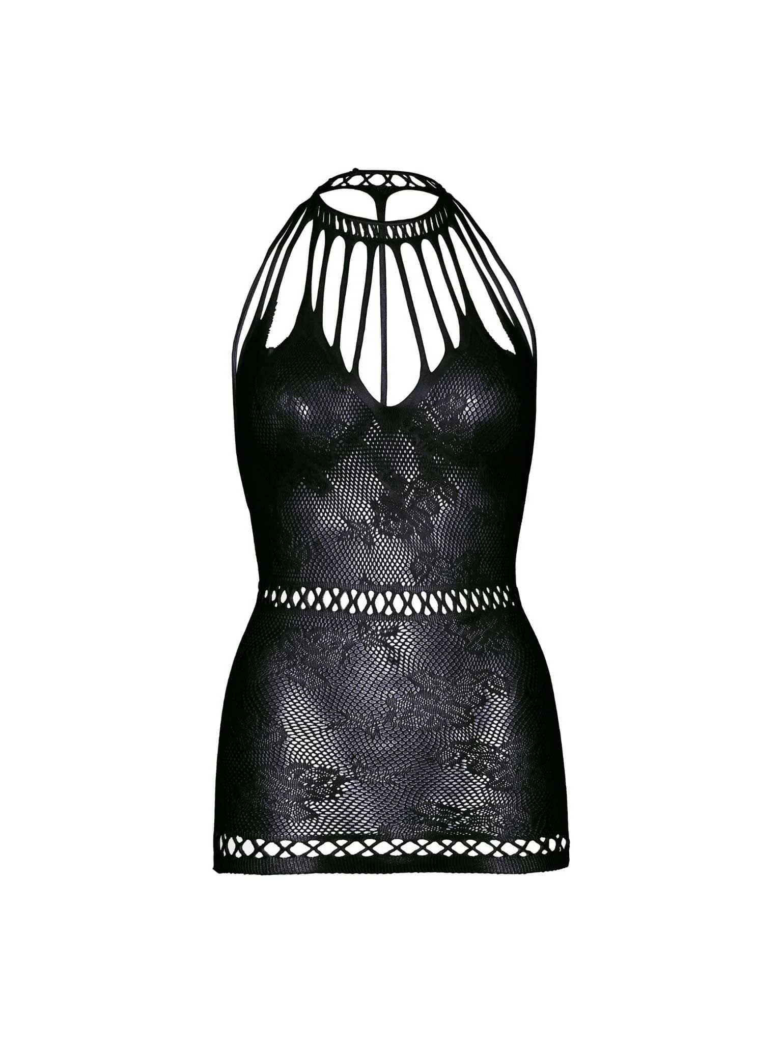 Lasting Love Lace Mini Dress - One Size - Black Default Title