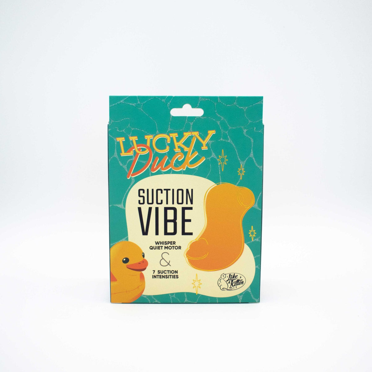 lucky duck suction stimulator yellow