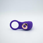 The Cock Hopper Cock Ring and Bullet Vibrator - Purple